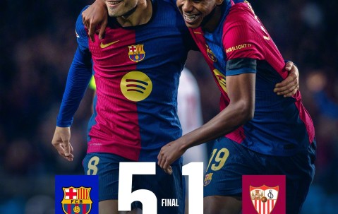 开云- 梅西单刀被挡 巴萨负塞维 